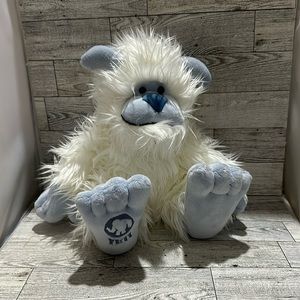 Aurora white yeti plush